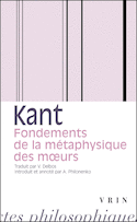 Fondements de la métaphysique des mœurs